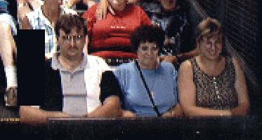 Tower of Terror front row right side me mom and sis 
